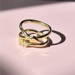 Kendra Scott Zoey Wrap Ring in Gold Size 7